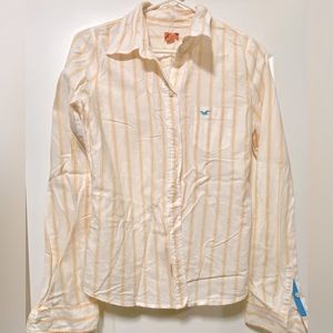 Hollister Striped Button down